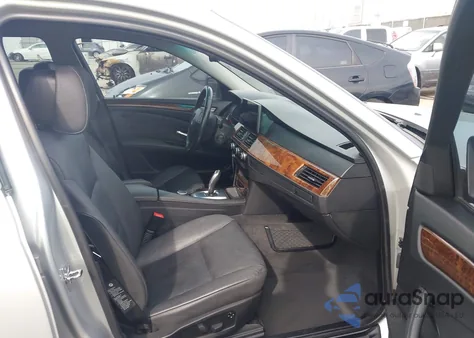 2008 BMW 528I z USA, uszkodzony, nr VIN WBANU53568CT09588